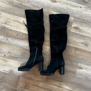 NEW Free People Echo Platform Over-The-Knee Boots